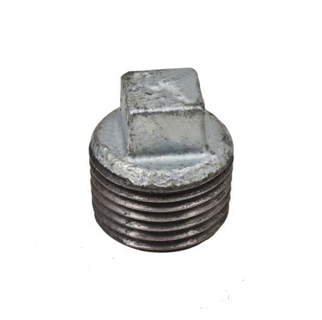 Galvanized Male End Cap S I D Manufacturing